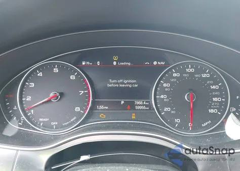 2016 Audi A6 3.0T Premium Plus from USA, damaged, VIN WAUFGAFC3GN167573